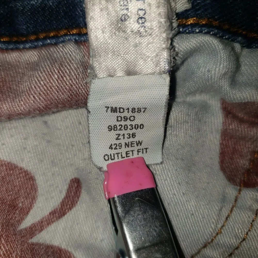 LUCKY BRAND  429 Classic Straight Leg Denim Blue Jeans Mens Size 36 X 32